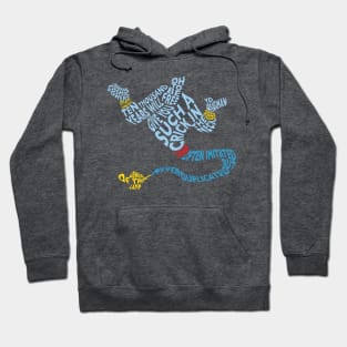 3 Wishes - Genie Inspired Quote Design Hoodie